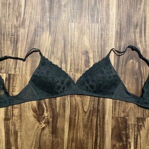 Aerie bralette with black lace